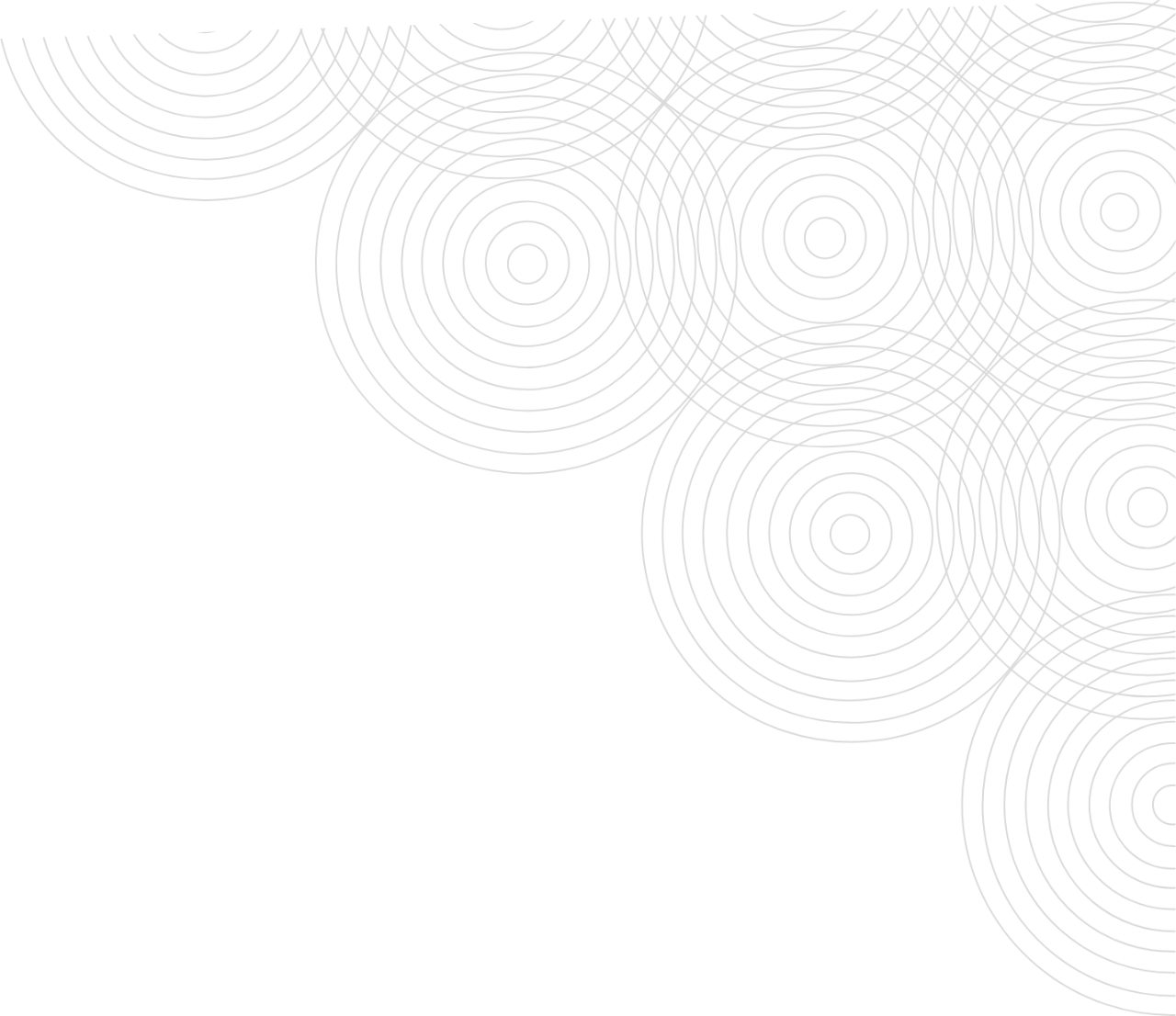 Círculos concéntricos grises sobre fondo oscuro