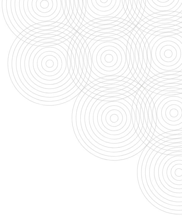 Círculos concéntricos grises sobre fondo claro