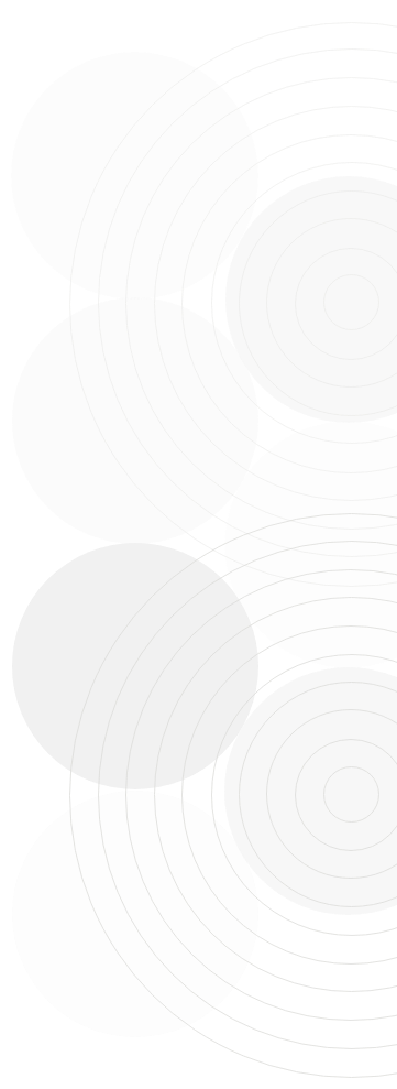 Varios círculos grises sobre fondo claro